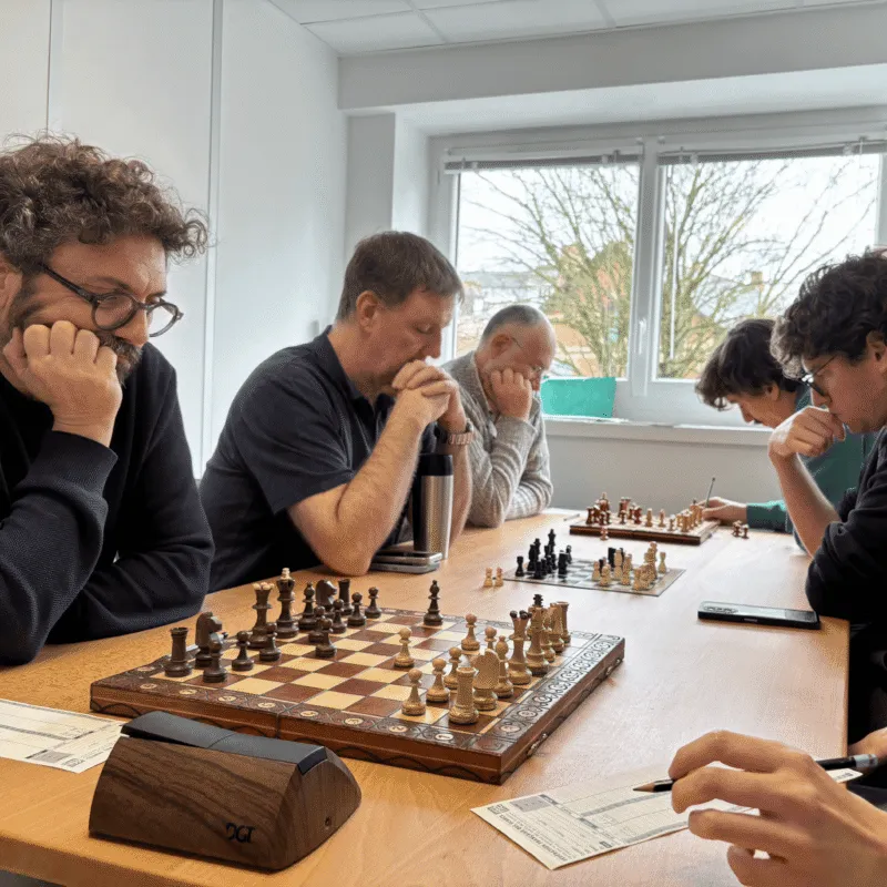 Après-midi A1H8 : quand les échecs rencontrent le digital.
